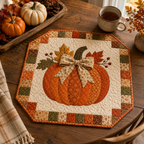 Cozy Pumpkin Printed Quilt Pattern