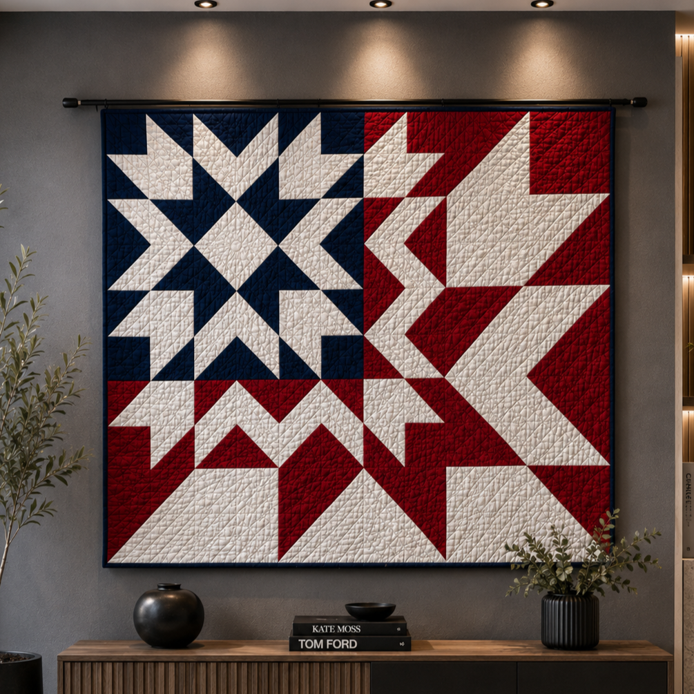 Modern Liberty Printed Quilt Pattern