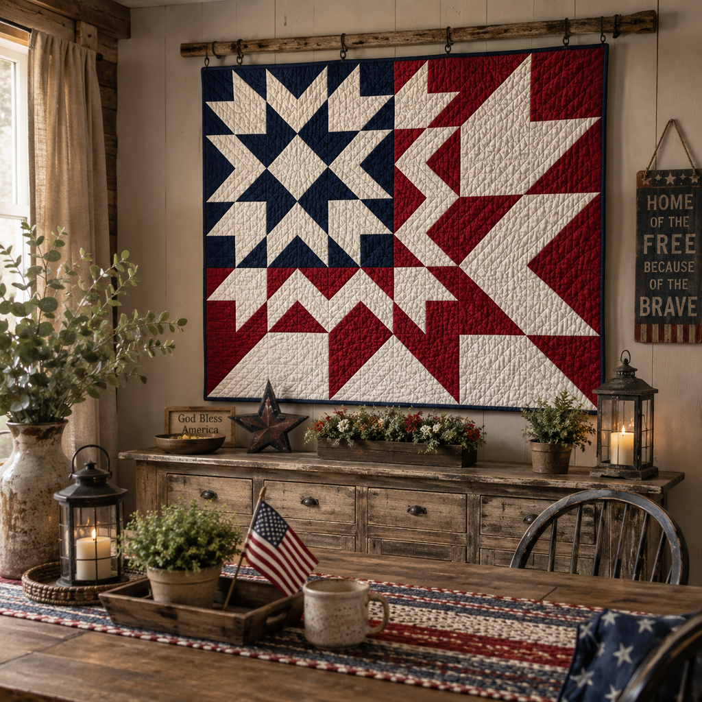 Modern Liberty Printed Quilt Pattern
