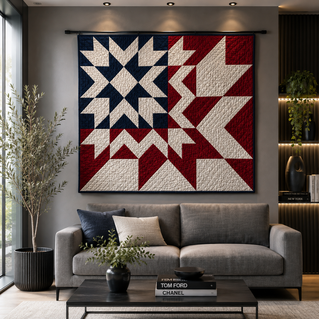 Modern Liberty Printed Quilt Pattern