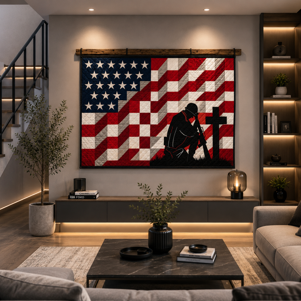 Honor Forever Printed Quilt Pattern