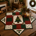 Festive Pine Printed Quilt Pattern