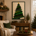 Evergreen Glow Printed Quilt Pattern
