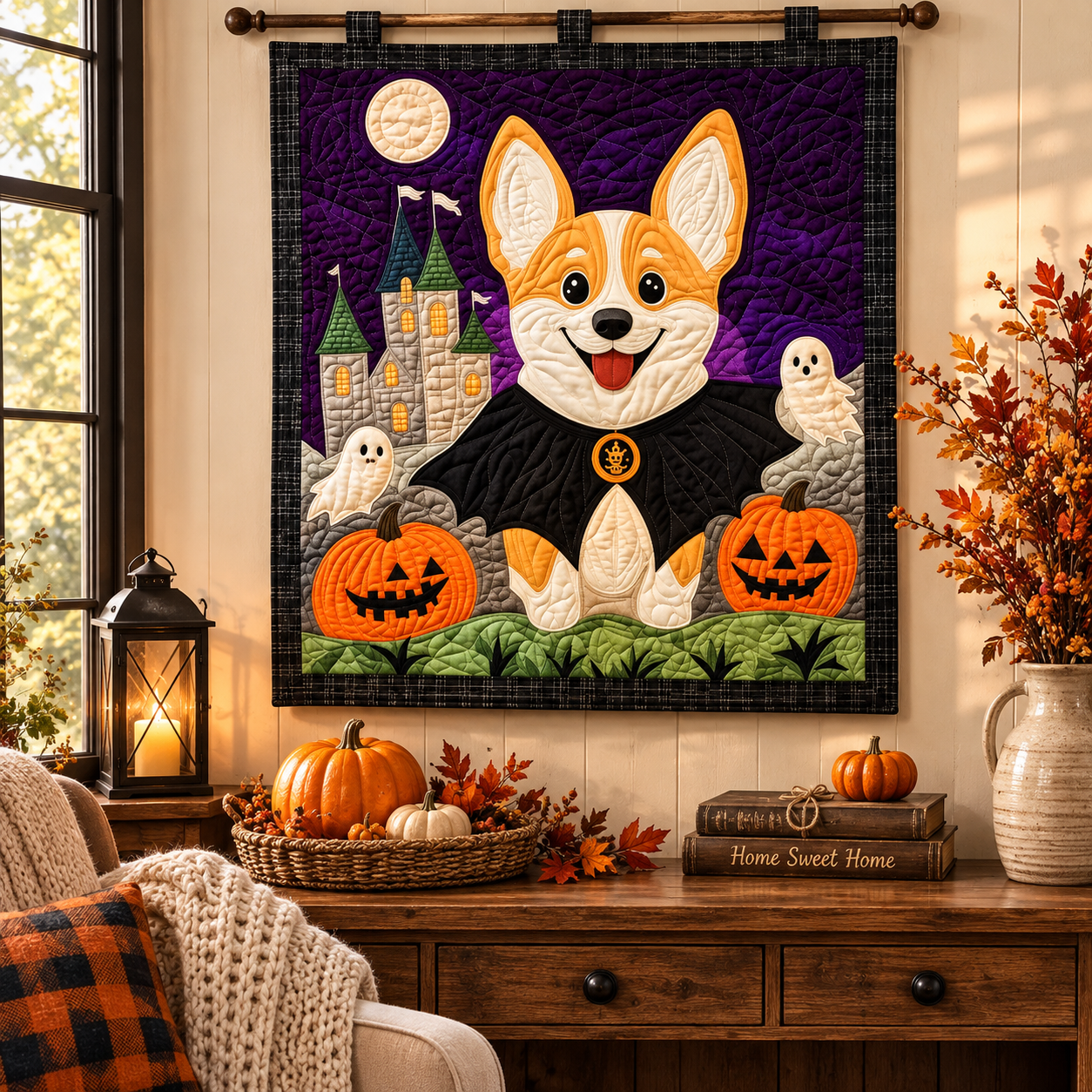 Boo Crew Printed Quilt Pattern