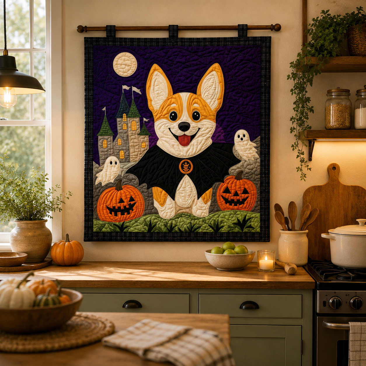Boo Crew Printed Quilt Pattern