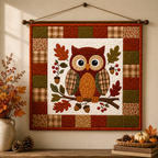 Cozy Owl Printed Quilt Pattern
