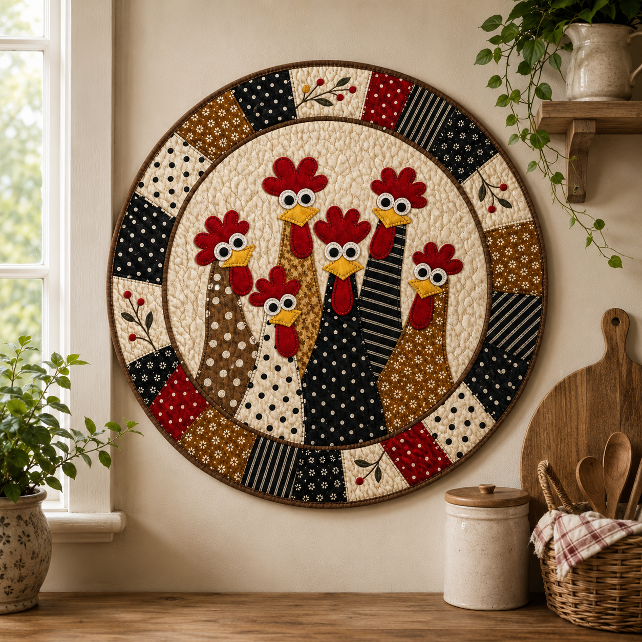 Barnyard Bunch Printed Quilt Pattern