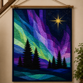 Aurora Star Printed Quilt Pattern