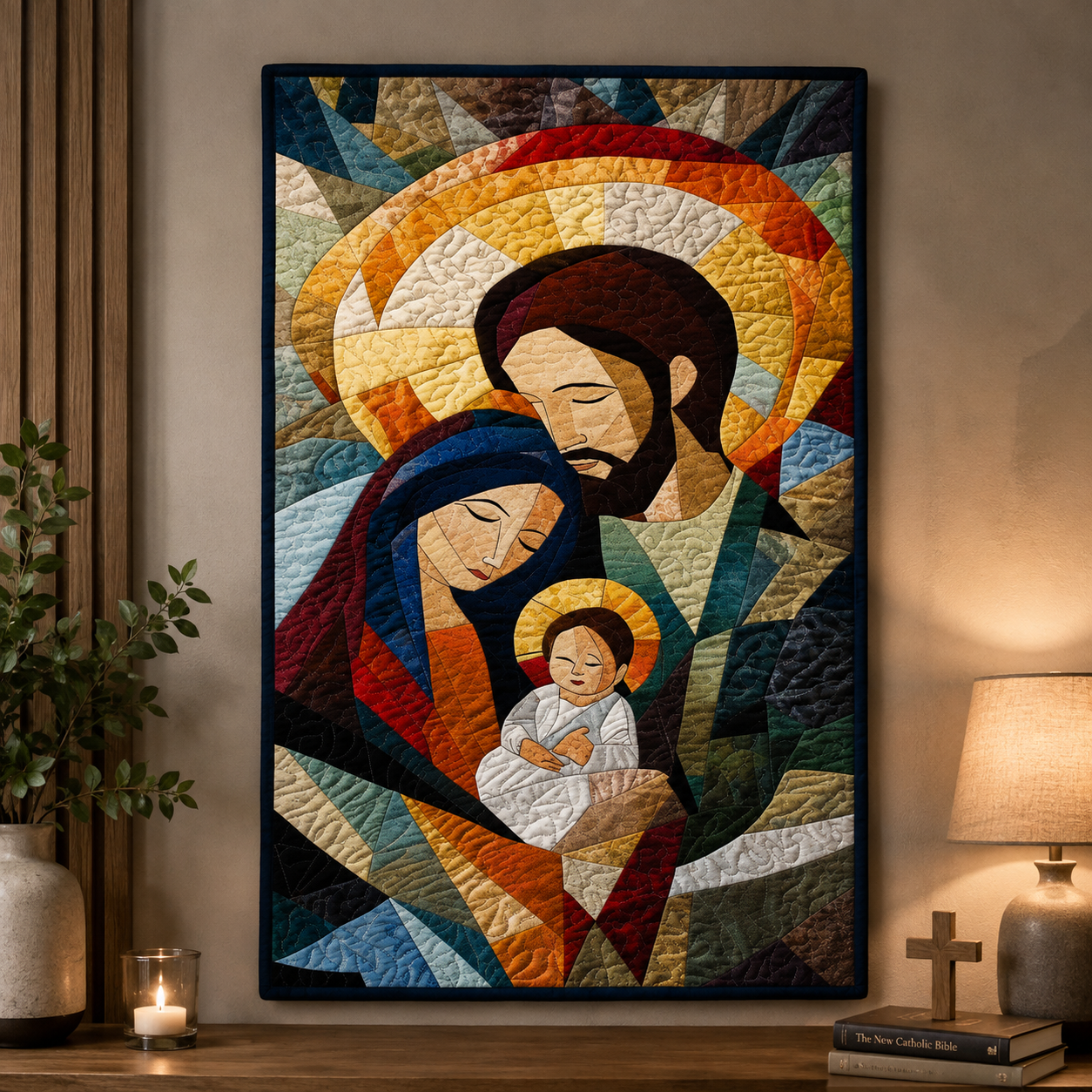 Sacred Bond Printed Quilt Pattern