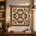 Autumn Medallion Printed Quilt Pattern