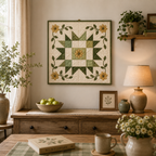 Prairie Bloom Printed Quilt Pattern