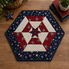Stellar Patch Printed Quilt Pattern