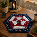 Stellar Patch Printed Quilt Pattern