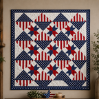 Liberty Diamonds Printed Quilt Pattern