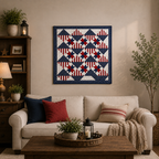 Liberty Diamonds Printed Quilt Pattern