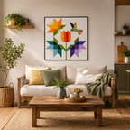 Joyful Garden Printed Quilt Pattern