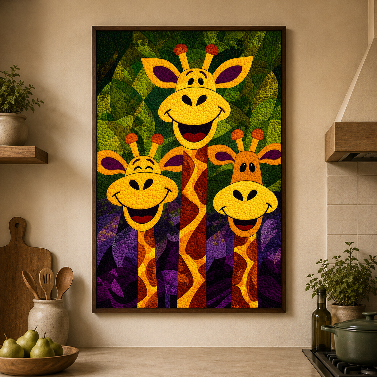 Jungle Buddies Printed Quilt Pattern