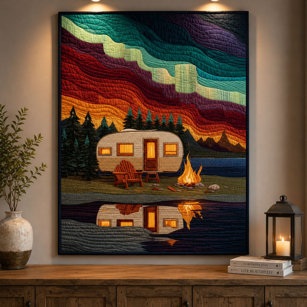 Campfire Glow Printed Quilt Pattern