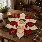 Merry Santa Printed Quilt Pattern