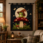 Enchanted Frog Printed Quilt Pattern