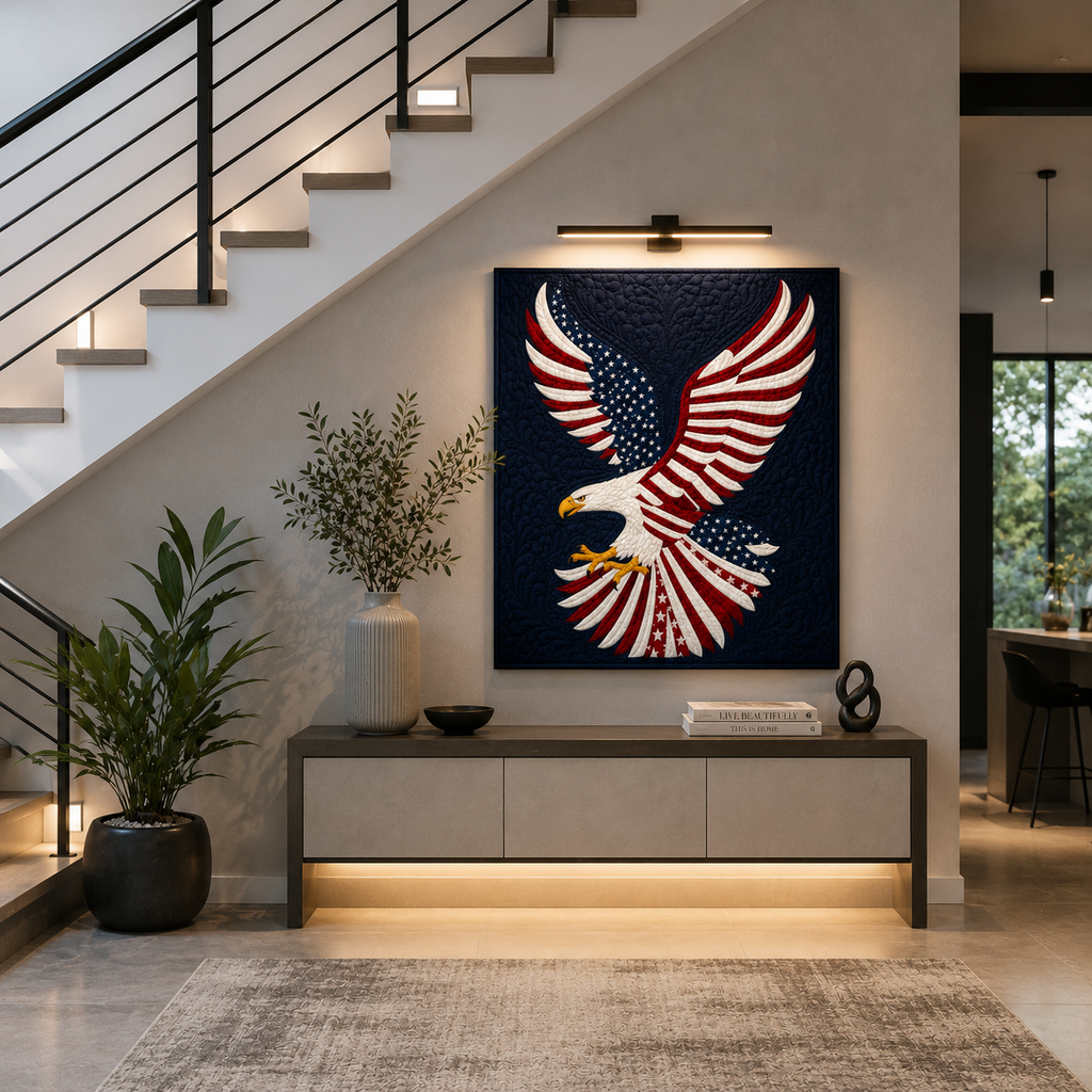 American Glory Printed Quilt Pattern