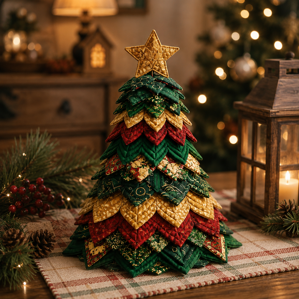 Holiday Layers Printed Quilt Pattern