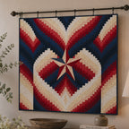 Patriot Heart Printed Quilt Pattern