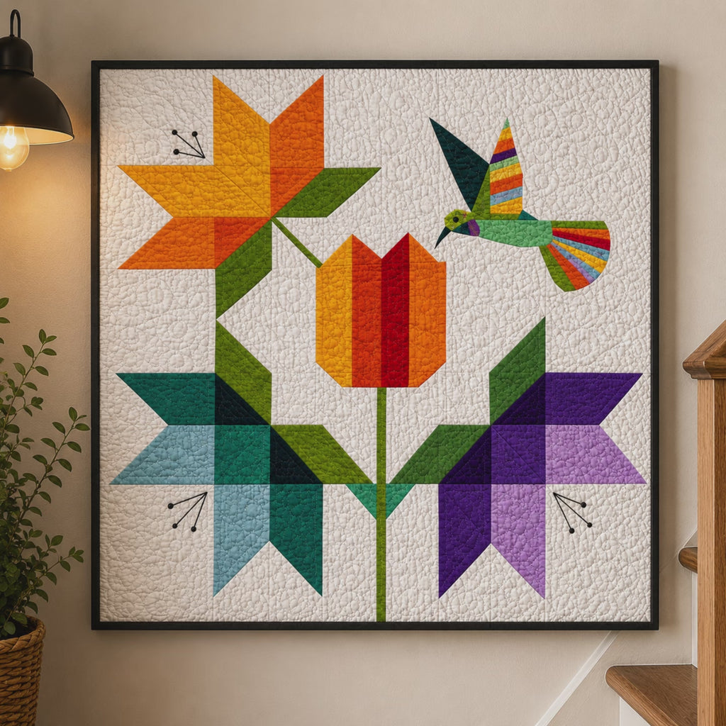 Joyful Garden Printed Quilt Pattern