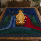 Guiding Star Printed Quilt Pattern
