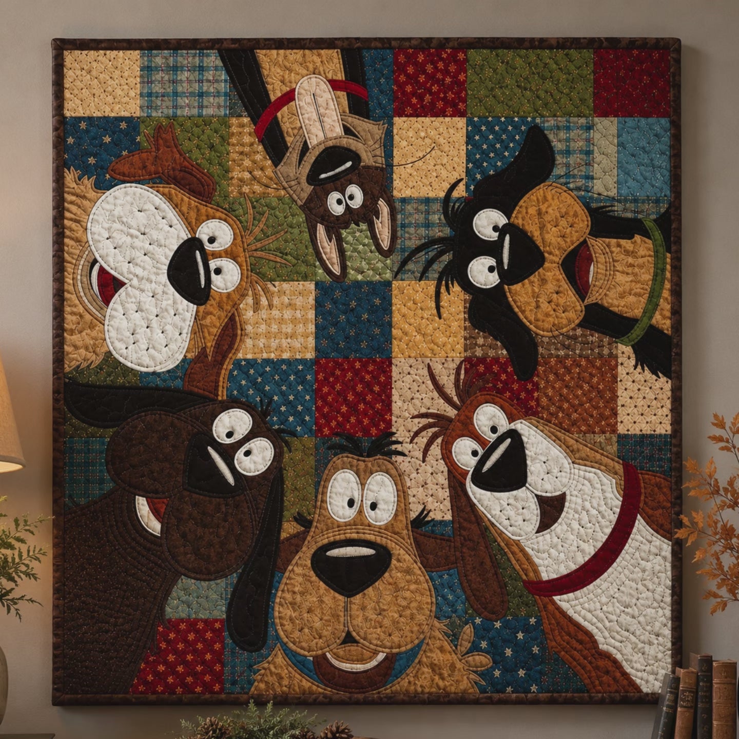 Furry Friends Printed Quilt Pattern
