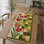 Sunny Tulips Printed Quilt Pattern
