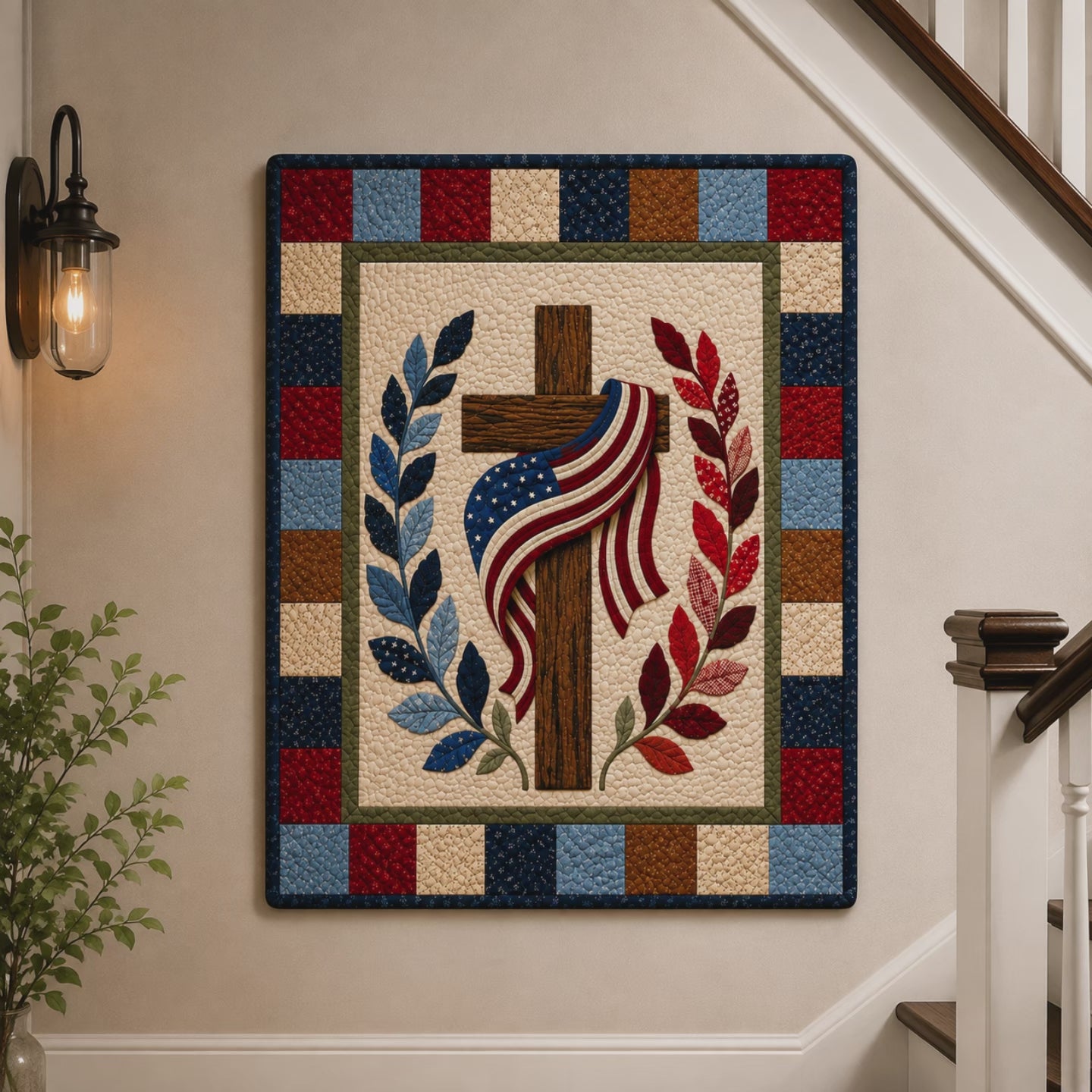 Faith & Freedom Printed Quilt Pattern
