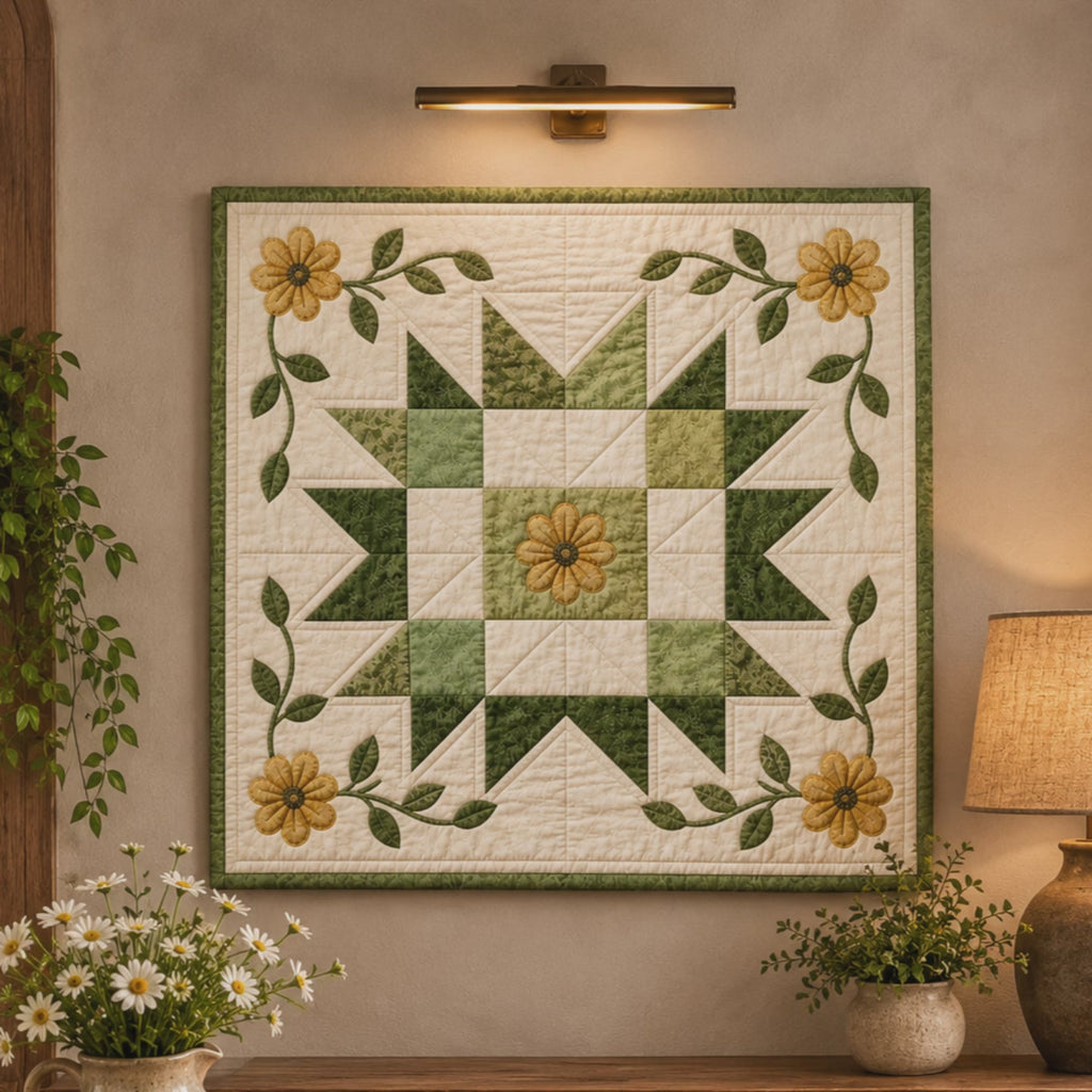Prairie Bloom Printed Quilt Pattern