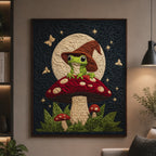 Enchanted Frog Printed Quilt Pattern
