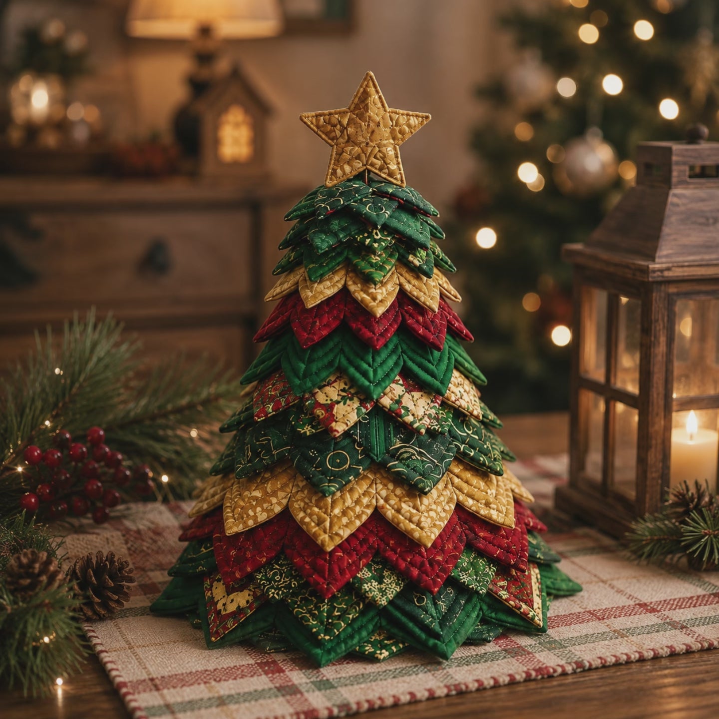 Holiday Layers Printed Quilt Pattern